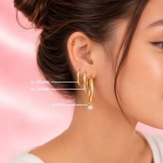 Everyday Huggie Hoops